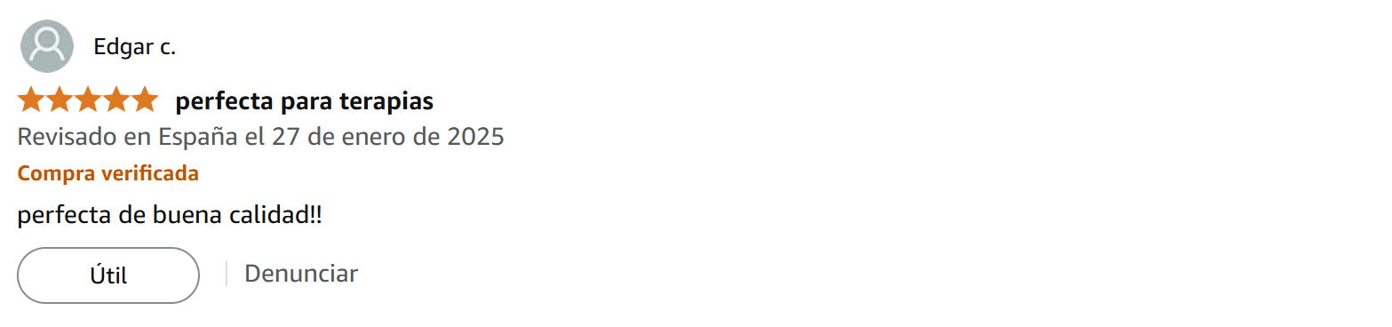 “Power Hands – Opiniones reales de clientes satisfechos. Imagen con reseñas verificadas de Amazon sobre la Gyro Ball y el Pack Fuerza de Agarre, destacando calidad, eficacia, mejora en la fuerza de dedos y satisfacción general. Valoraciones auténticas que reflejan resultados positivos en rehabilitación y rendimiento deportivo.”